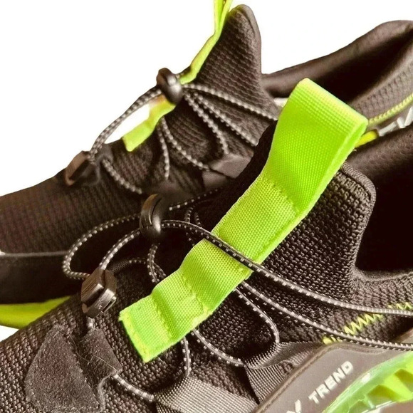 Every One Men’s Blade Running Shoes - Black & Green, Size 10.5 - Picture 4 of 7